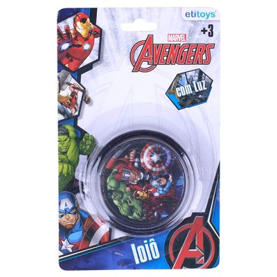 Ioiô com Luz Etilux Avengers