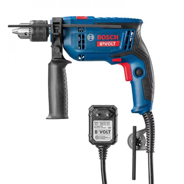 Furadeira de Impacto Bosch GSB 13 RE 750W Azul / Bivolt