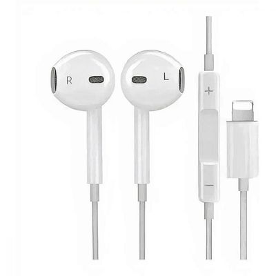Fone De Ouvido Estéreo Com Microfone Conector Lighthing
