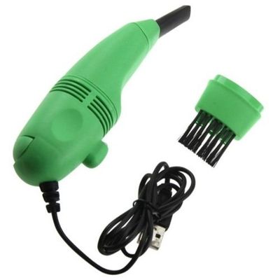 Mini Aspirador De Pó Portátil Usb Para Limpeza De Teclado, Notebook E Pc Prático E Eficiente