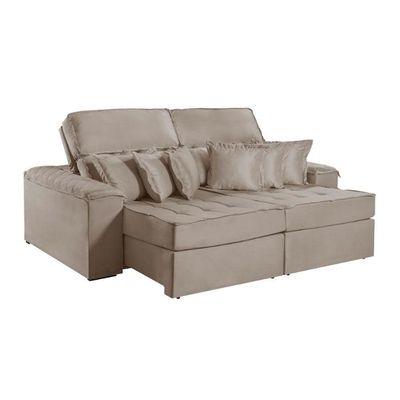 Sofa Martins M-188 02 Md.1,20 Com Almofadas - V-211 Bege
