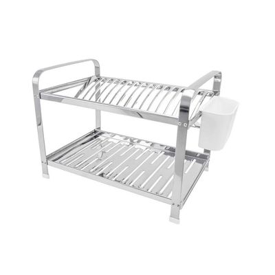 Escorredor 16 Pratos Montado Aço Inox Domum