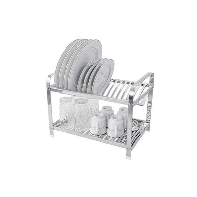 Escorredor 16 Pratos Montado Aço Inox Domum