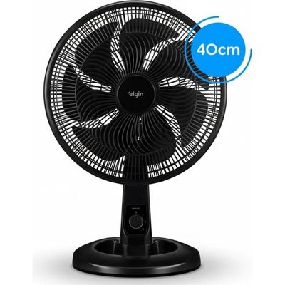 Ventilador De Mesa Breeze Air 40cm 140w Preto Elgin 220V