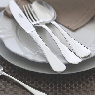 Faqueiro Tramontina Classic Em Aço Inox Facas De Mesa Forjadas Acabamento Brilho 30 Peças