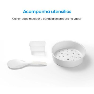 Panela De Arroz Elétrica 10 Xícaras 1,8L 700W 220V - Elgin