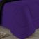 Kit Edredom Dupla Face + Jogo De Lençol King Nobre 6 Peças Malha 100% Algodão - Roxo / Preto