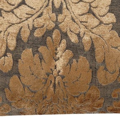 Capa De Almofada Decorativa Madri 1 Peça 45cm X 45cm 100% Poliéster - Caramelo