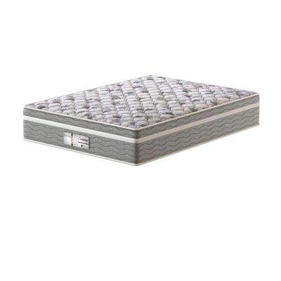 Cama Box Com Baú Casal Tecido Sintético Marrom Com Colchão De Molas Ensacadas - Probel - Evolution 138cm