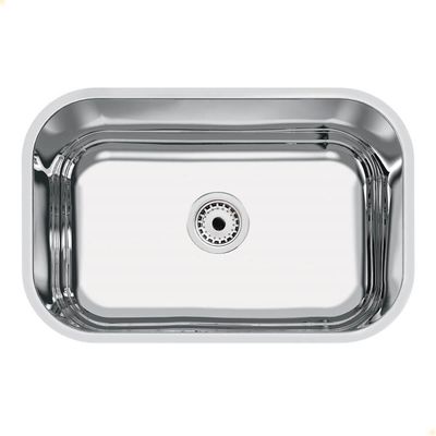 Cuba Tramontina Lavínia 47x30 Cm Standard Em Aço Inox Polido 47 Bl Com Válvula 94083507