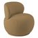 Poltrona Orgânica Aisha Base Fixa Bouclé Camel - Nexta Casa