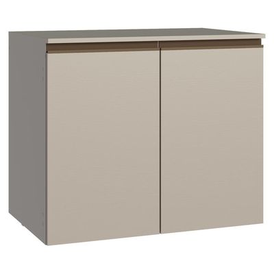 Balcão De Cozinha 80 Cm 2 Portas Nice Madesa Crema