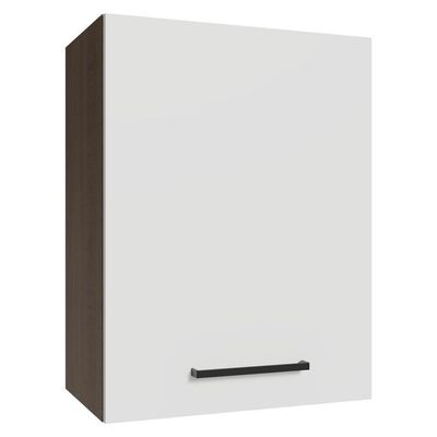 Armário Aéreo 50cm 1 Porta Rustic/branco Agata Madesa Rustic/branco