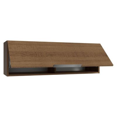 Armário Aéreo 100 Cm 1 Porta Basculante Rustic Stella Madesa Rustic