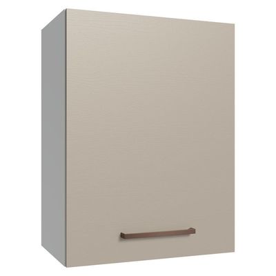 Armário Aéreo 50cm 1 Porta Branco/crema Agata Madesa Branco/crema