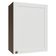 Armário Aéreo 50cm 1 Porta Rustic/branco Vik Madesa Rustic/branco