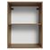 Armário Aéreo 50cm 1 Porta Rustic/branco Vik Madesa Rustic/branco