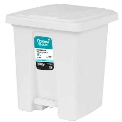 Lixeira Pedal 15 Litros Grande