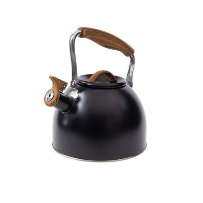 Chaleira Em Aço Inox 2,5l Kenya Preta