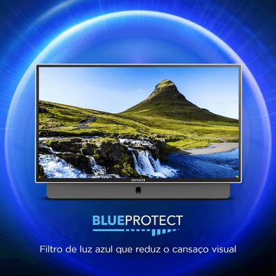 Smart TV Portátil AIWA 24” Full HD HDR10 Dolby Audio Google TV Bateria de 3h AWS-TV-24-01-G Bivolt
