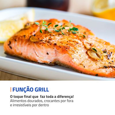 Forno Elétrico 48L Family Grill Inox Mondial Preto/Inox 1800W - FRN-48-BI 127V