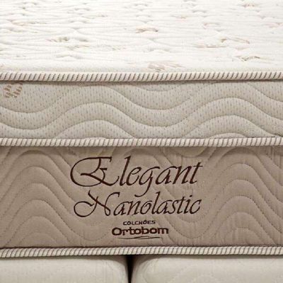 Colchão Elegant Queen Size Nanolastic 158x198x27cm - 1041527854 - Ortobom