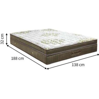 Colchão Gold Casal Ultra Gel 138x188x32cm - 1041691566 - Ortobom