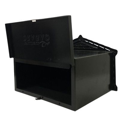 Caixa De Correios Pombinhos De Muro Grande 20x25x12cm Preto