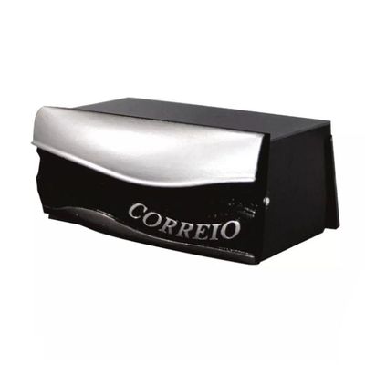 Caixa De Correio Pequena Frente Aluminio Para Muro 20x25x12