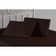Kit Fronhas Nobre 2 Peças 50cm X 70cm Malha 100% Algodão - Marrom