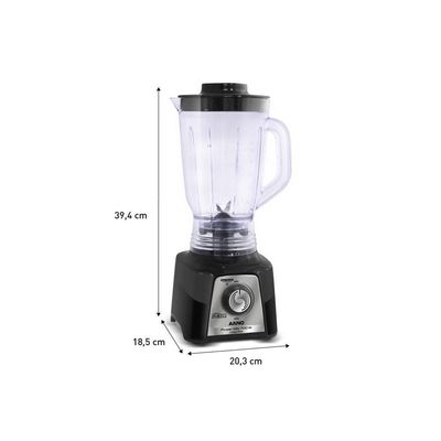 Liquidificador Power Mix Arno 700w Lq35 Preto 220V