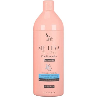 Zap Me Leva Com Você - Condicionador Restauração Biotina E D-pantenol 1l