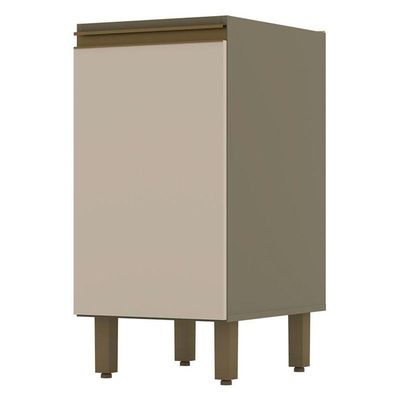 Balcão De Cozinha évelin 1 Porta 40 Cm Duna Cristal - Henn