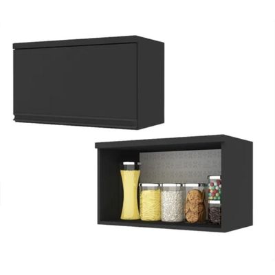 Armário Suspenso De Cozinha 60cm 1 Porta Multiuso Onix