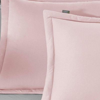Porta Travesseiro Matelado Nobre 1 Peça Malha 100% Algodão - Rosa