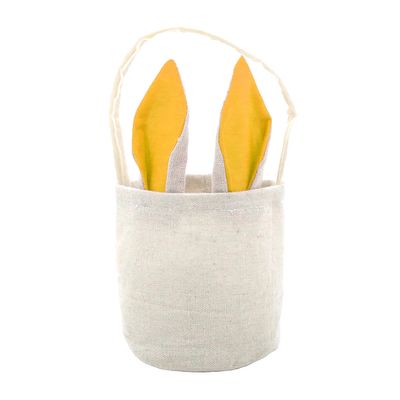 Sacolinha Orelinha Le Páscoa em Tecido 10x11cm - Item Sortido