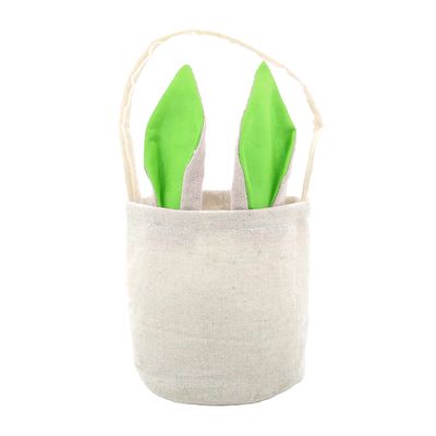 Sacolinha Orelinha Le Páscoa em Tecido 10x11cm - Item Sortido