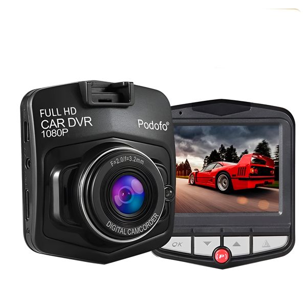Mini Câmera Gravador de Vídeo Monitor Veicular Full HD