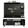 Rack Com Painel Para Tv Até 60 Polegadas 180 Cm Com Pés Preto/rustic Cancun Madesa Preto/rustic