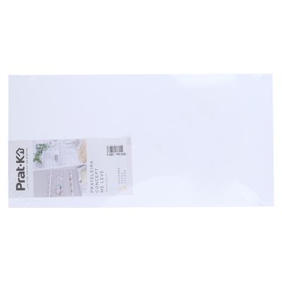 Prateleira Prat-K Concept Me Leve Branca 1,2x20x40cm