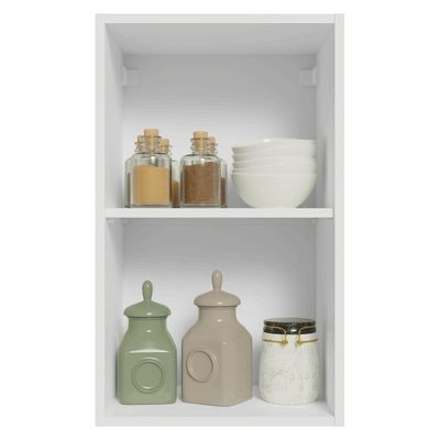 Armário Aéreo 40 Cm 1 Porta Branco/verde Vik Madesa Branco/verde