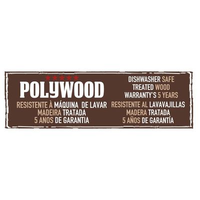 Faca para Churrasco Jumbo Tramontina com Lâmina em Aço Inox e Cabo em Madeira Tratada Polywood Castanho 5 polegada