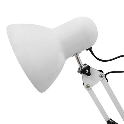 Luminária De Mesa Articuladal Manicure Escritorio  BRANCO