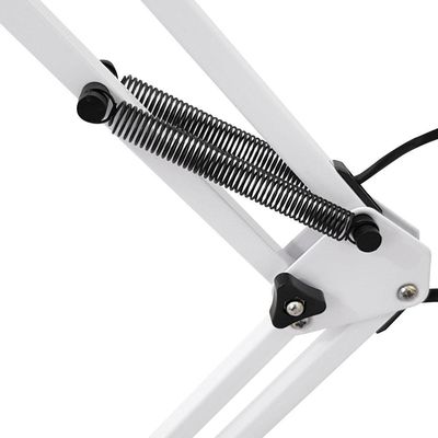 Luminária De Mesa Articuladal Manicure Escritorio  BRANCO