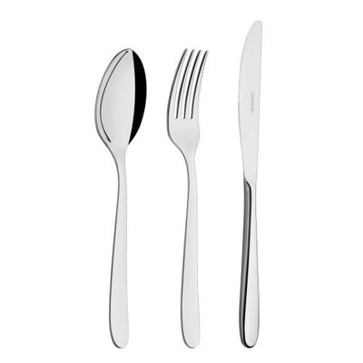 Faca de Mesa Tramontina Cannes Forjada em Aço Inox