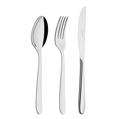 Faca de Mesa Tramontina Cannes Forjada em Aço Inox
