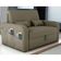 Sofá Cama 2 Lugares Com Baú Bannow Veludo Cappuccino