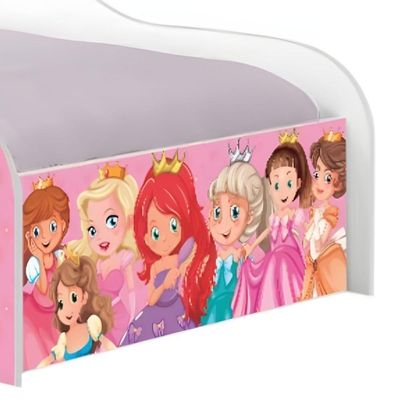 Cama Carro Solteiro Joy Princesas Solteiro