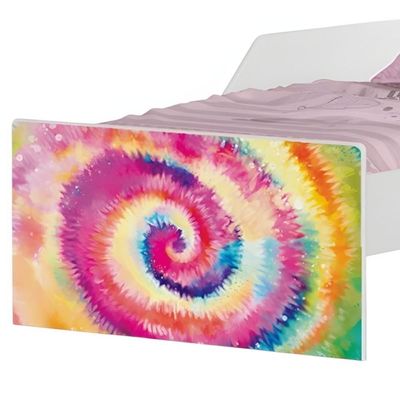 Cama Infantil Tick Tie Dye Com Colchão