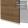 Armário Aéreo 100 Cm 1 Porta Basculante Br Glamy Madesa Branco/rustic